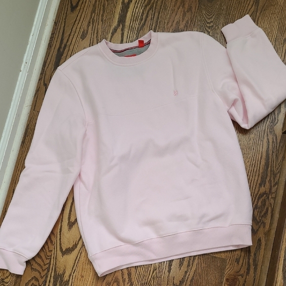 Izod Pink Cozy Oversized Sweatshirt - Picture 1 of 5